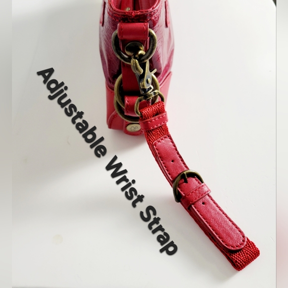 🔥NWT Donald J Pliner Patent Leather Wristlet Clutch - Picture 12 of 16